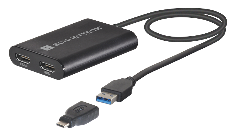 Sonnet DisplayLink Dual HDMI Adapter for M1/M2 Macs